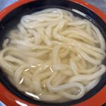 本格手打うどん おか泉 - 釜揚（熱）（大盛り）