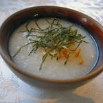 楼蘭 - 山芋の中華粥　紫蘇風味