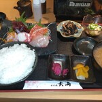 Nihombashi Genkai - 刺身定食