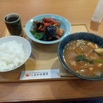 Shimakaze Shokudou - 鶏の黒酢あんかけ定食