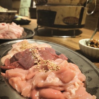 The 29th of every month is Meat Day! Freshly prepared Hokkaido pork hormones are all priced at 290 yen!