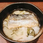 卯屋 - 信州サーモン味噌焼き茶漬け