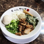 自家製麺 ら～めん かり屋 - 濃厚煮干しまぜそば