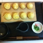 図書館前カフェこころ - 明石焼き