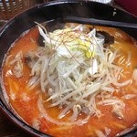 札幌麺屋 二代目 長次郎 - オロチョンラーメン大盛