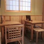 手打そば 菊谷 - 店内