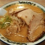 宇宙軒 - 味噌ラーメン大盛