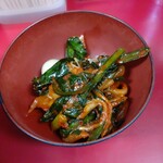 ラーメン二郎 - にらだれを避難