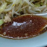 ラーメン二郎 - ﾒﾁｬ非乳化色