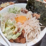 環七ラーメン 周麺 - 【2022.3.28(月)】油そば(大盛・210g)930円