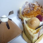 おだふじ - ピラミッドショコラ、バニーユ、大泉クリーム