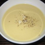 トラットリア ギヘイ - ホワイトコーンスープ