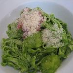 トラットリア ギヘイ - 鮮やかなグリーン