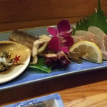 味処栄清丸 - エビスセットの料理