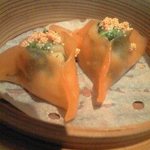 チャイナ - ホタテと中国野菜の蒸し餃子