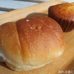 太山寺珈琲焙煎室 - オマケパンの塩パン＆マフィン