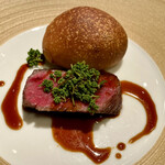 蒼 - 但馬玄の炭火焼 花山椒 百合根のパン包焼