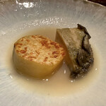 蒼 - 黒鮑 北あかり 自家製バターと鮑ブイヨンのソース