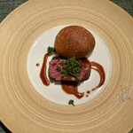 蒼 - 但馬玄の炭火焼 花山椒 百合根のパン包焼