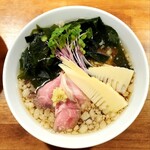 Jaja Menya Haneru - 3/27限定、醤油わかめそば