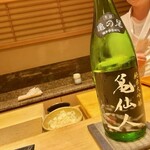 鮨 とかみ - 2022.3.  くどき上手 亀仙人 純米大吟醸