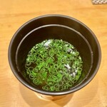 鮨 とかみ - 2022.3.  鮪のコラーゲンスープ