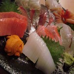 新ばし　なだ - 刺身盛り合わせ二人前。絶品！