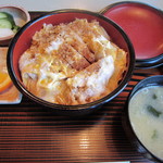 とんかつの篭森 - かつ丼　９００円