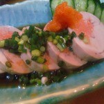 新ばし　なだ - あんきもポン酢。