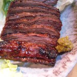 新ばし　なだ - 牛ハラミ。柚子胡椒が合う♪