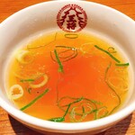 Oosaka Oushou - 天津飯のスープ