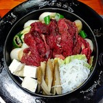 柿島屋 - 肉なべ(並)