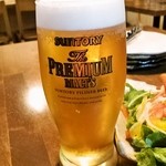 Sumibitowain - 飲み放題のビールはザ･プレミアアムモルツ