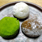 笹福 - モチスイーツ（小倉・モカ・宇治金時）