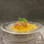 カーサ・デル・チーボ - 栗蟹とフルーツトマトの冷製タリオリーニ