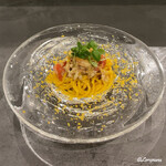 カーサ・デル・チーボ - 栗蟹とフルーツトマトの冷製タリオリーニ