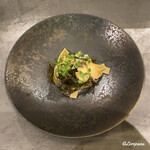 カーサ・デル・チーボ - 蝦夷鮑と生松藻のフェットゥチェ