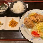 のみくい処あき - 唐揚げ定食