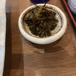 家庭料理居酒屋 よってって - planet姉さんから頂いた辛い高菜。かららららー
      
      でしたが、飯がはかどりました、ありがとうございました