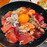味菜 - 海鮮丼アップ