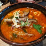 安楽亭 - ユッケジャンスープ