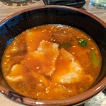 安楽亭 - キムチチゲスープ