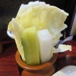 串のこたに - スティック野菜（サービス）