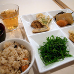 沖縄食彩 あじまあ - おかずにジューシー＠2013-01