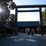 天下一品 - 今年初の靖国神社♪