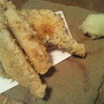 蕎麦ひら井 - かますと野菜の天ぷら900円