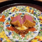 日本料理 研野 - 牛カツ