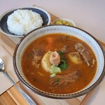 久慈カリー - ポークスペアリブと紀州梅のカレー3月・4月春の限定カレー