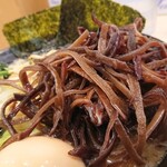 横浜家系ラーメン 蓮 - きくらげ♪