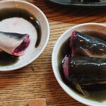 かぶと - 養殖と天然の頭